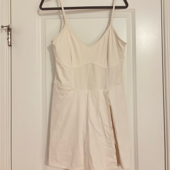 JoyLab Dresses & Skirts - JoyLab White Women's Corset Detail Athletic Dress